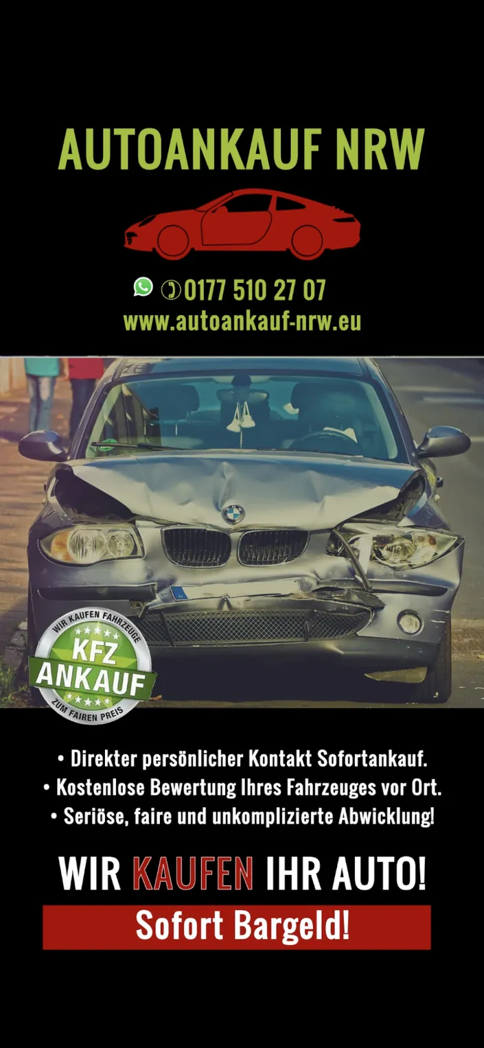 Autoankauf Neuss NRW
