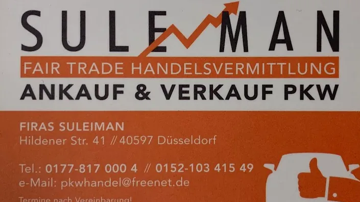 Autohandel Fair Trade