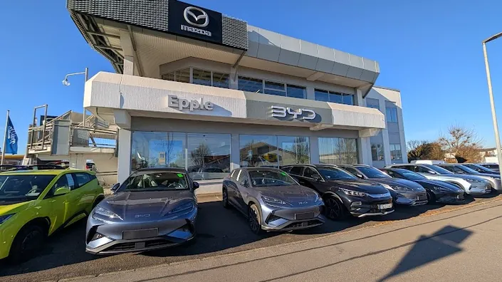 Autohaus Epple: Ford, BYD, Mazda, E-Bikes von Waldbike in Rutesheim